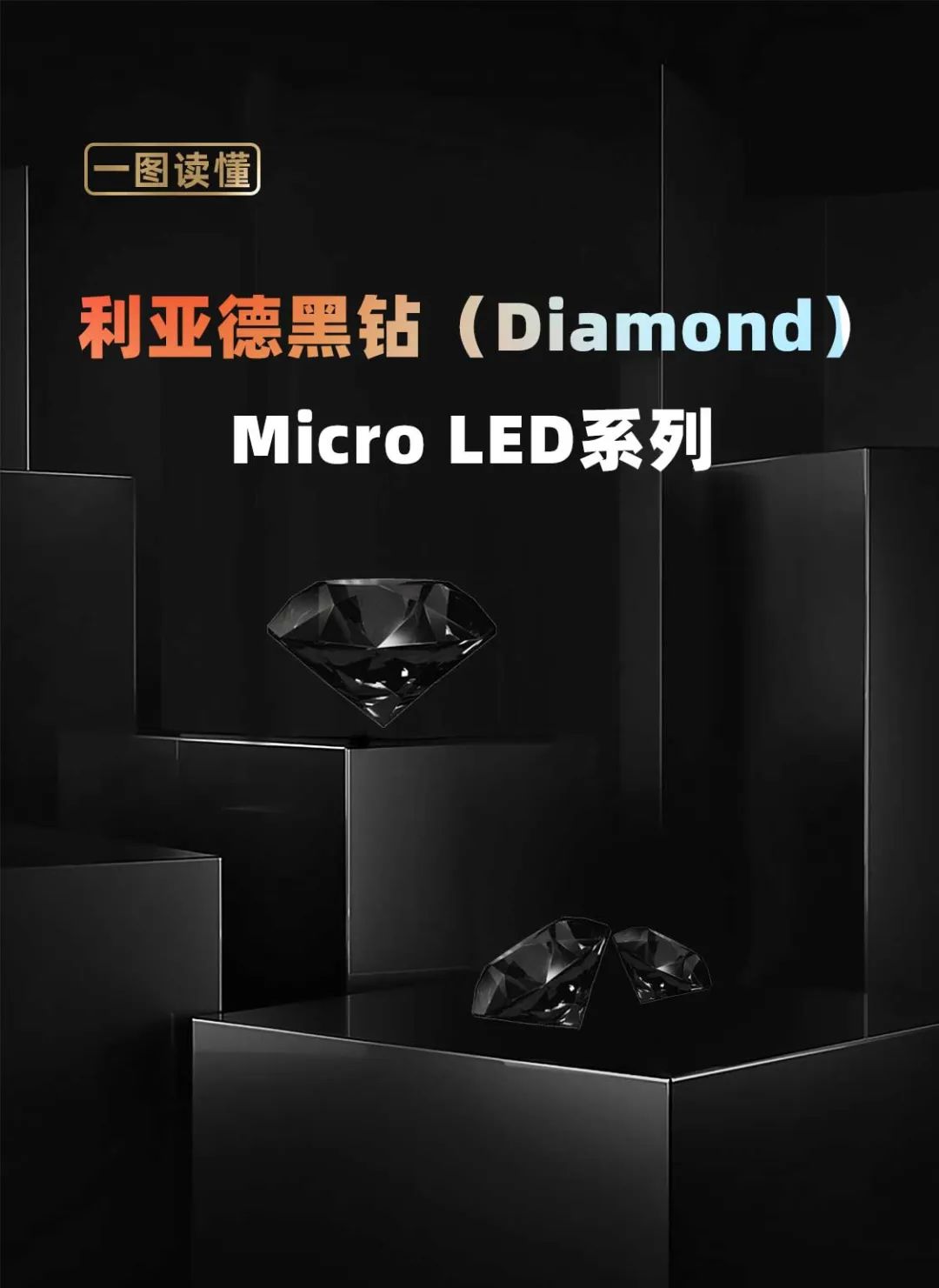 尊龙集团官网面向全球发布第二代Micro LED显示技术——尊龙集团官网黑钻（Diamond）系列